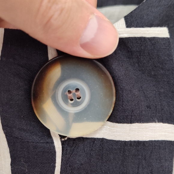 NEW Alembika striped blazer jacket 2X 3X plus size linen cotton new summer - Picture 11 of 13